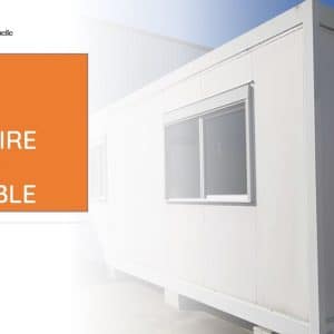 Modulaire bureaux de 152m²