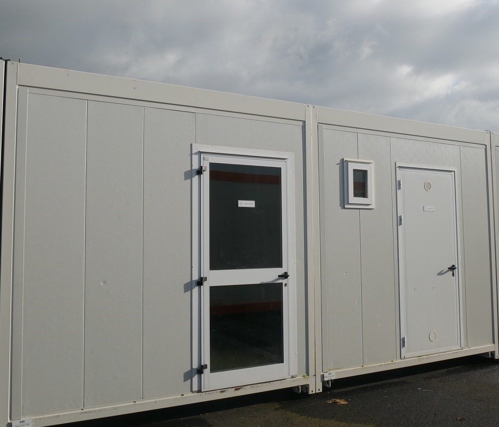 Bâtiment préfabriqué sanitaire occasion 36m²