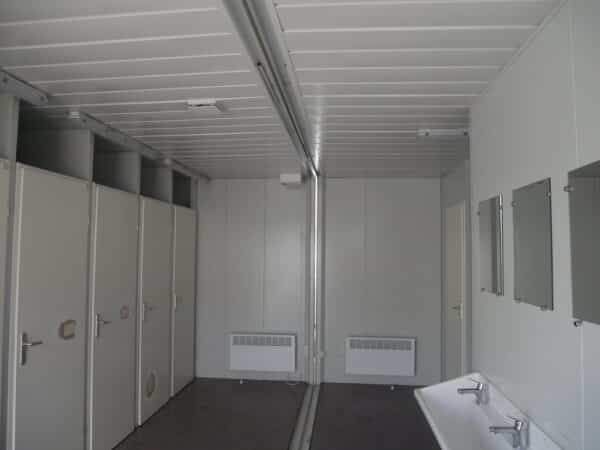 Bâtiment préfabriqué sanitaire occasion 36m²