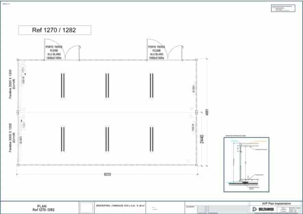 Stockage base vie modulaire occasion