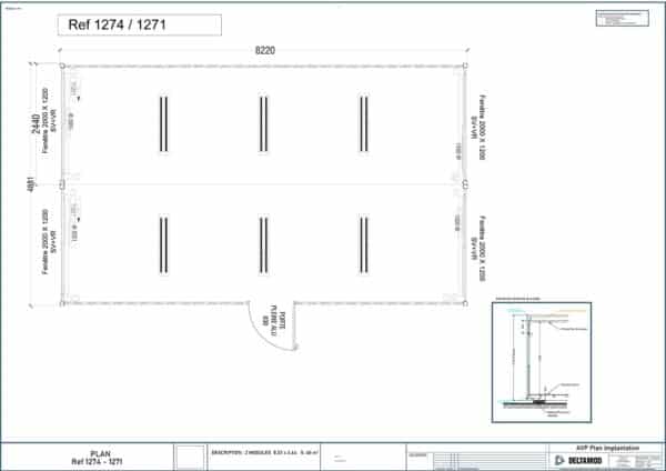 Ensemble modulaire occasion 40m²