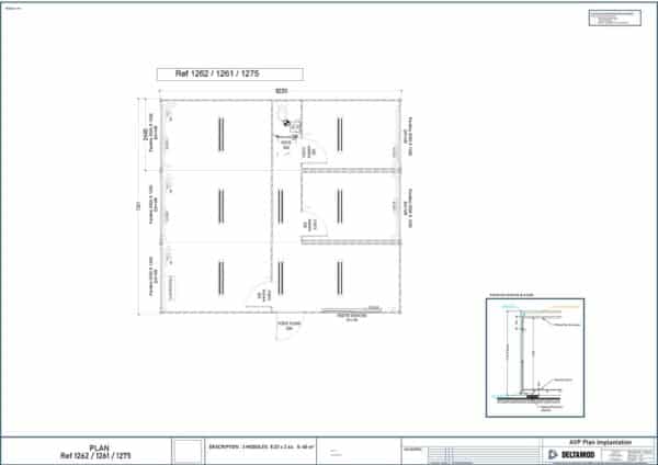 Ensemble modulaire occasion de 60m²