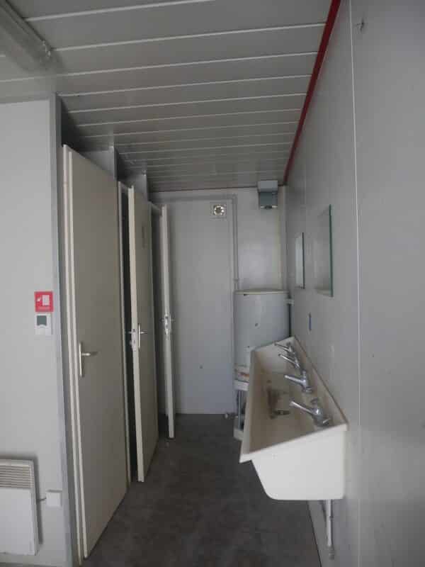 sanitaire modulaire occasion 15m²