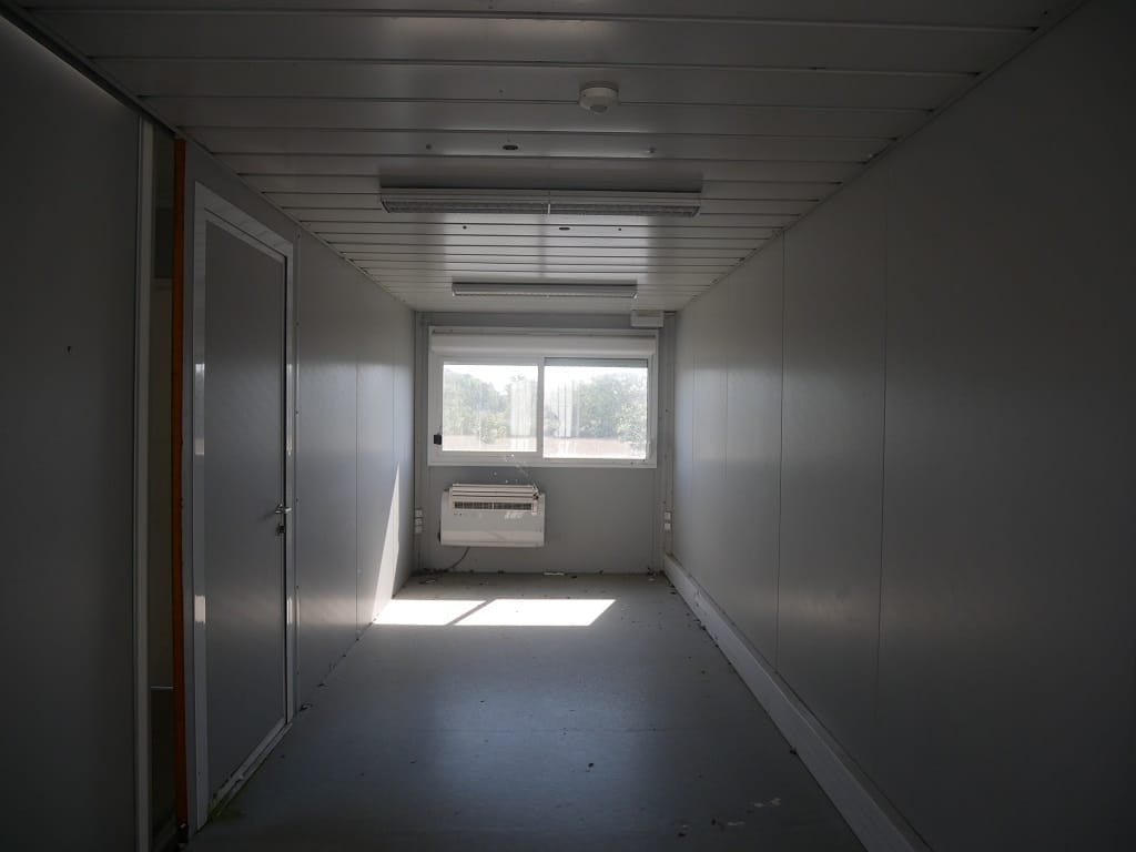Salle modulaire occasion 80m² normes erp