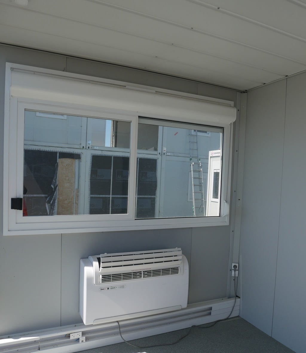 Salle modulaire occasion 80m² normes erp